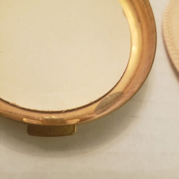 Vtg Glittery Compact Art Deco Whimsical Confetti Streamers - Picture 10 of 12